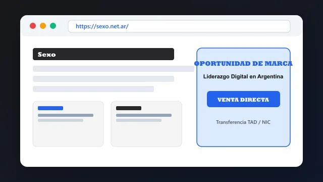 Modelo de aplicación comercial y proyectos digitales para sexo.net.ar